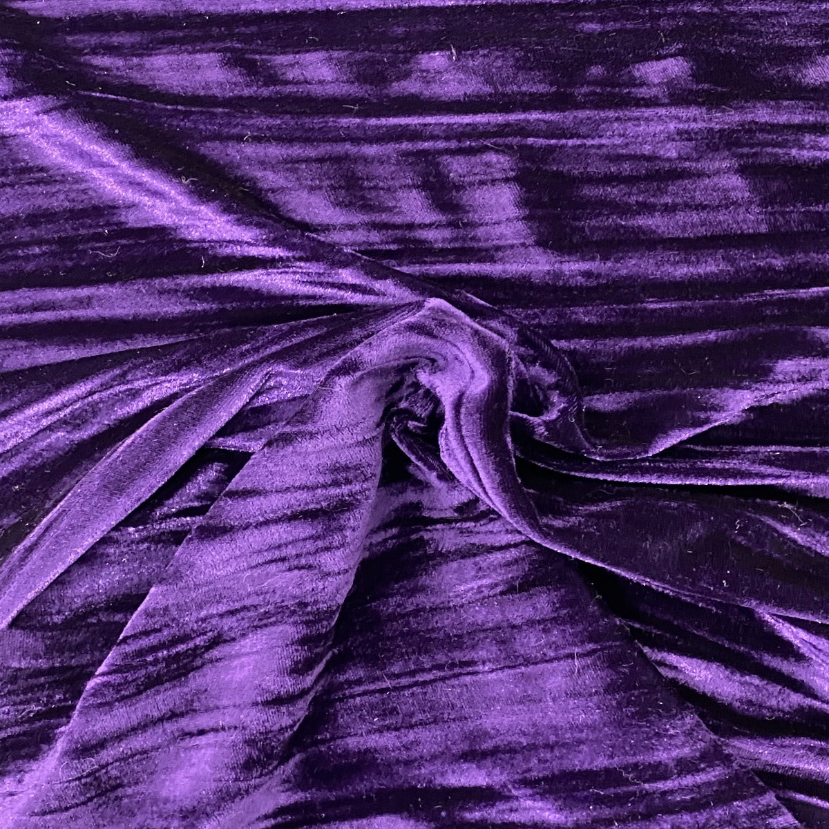Crinkle Stretch Velvet Fabric | Spandex Palace