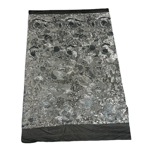 Giselle Multicolor Floral Stretch Sequins Fabric | Spandex Palace