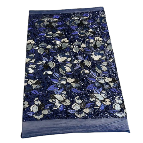 Giselle Multicolor Floral Stretch Sequins Fabric | Spandex Palace
