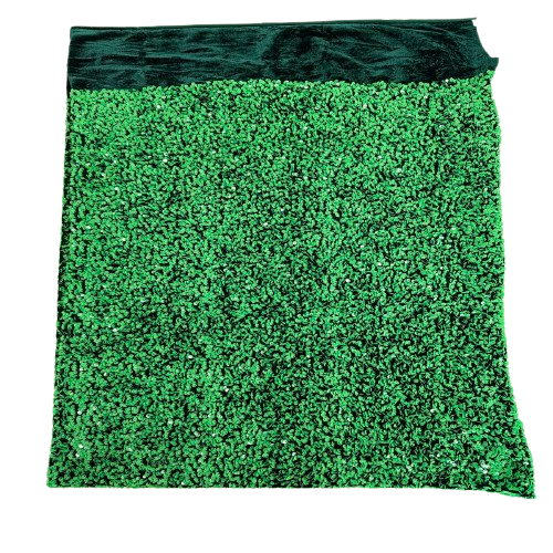 Sequins Embroidered Stretch Velvet Rodeo Fabric | Spandex Palace