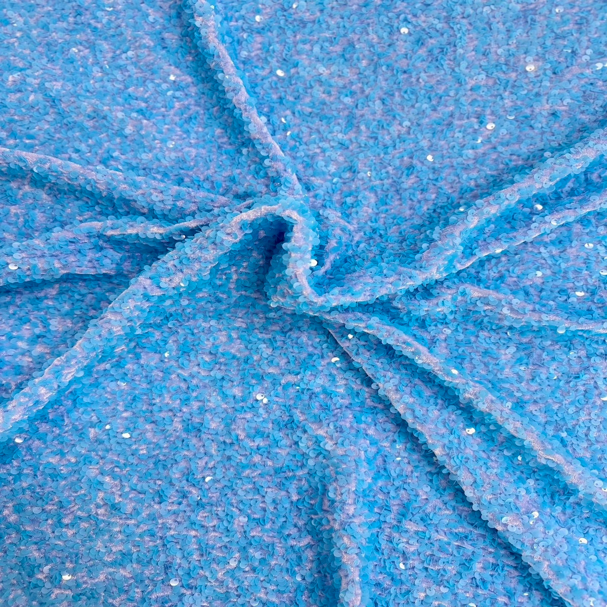 Sequins Embroidered Stretch Velvet Rodeo Fabric | Spandex Palace