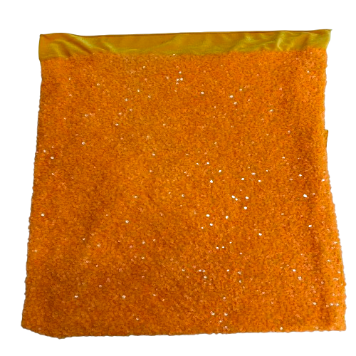 Sequins Embroidered Stretch Velvet Rodeo Fabric | Spandex Palace