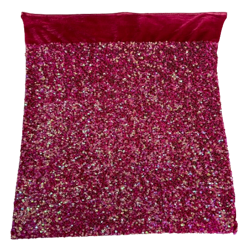 Sequins Embroidered Stretch Velvet Rodeo Fabric | Spandex Palace