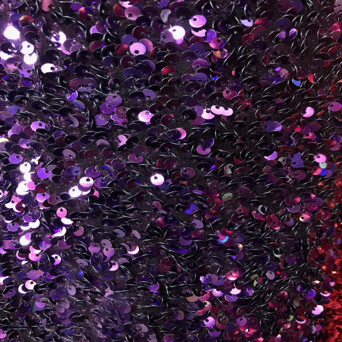 Sequins Embroidered Stretch Velvet Rodeo Fabric