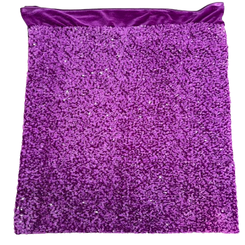 Sequins Embroidered Stretch Velvet Rodeo Fabric | Spandex Palace