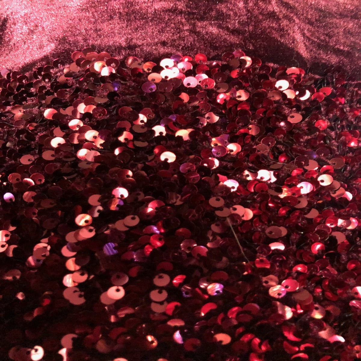 Sequins Embroidered Stretch Velvet Rodeo Fabric | Spandex Palace