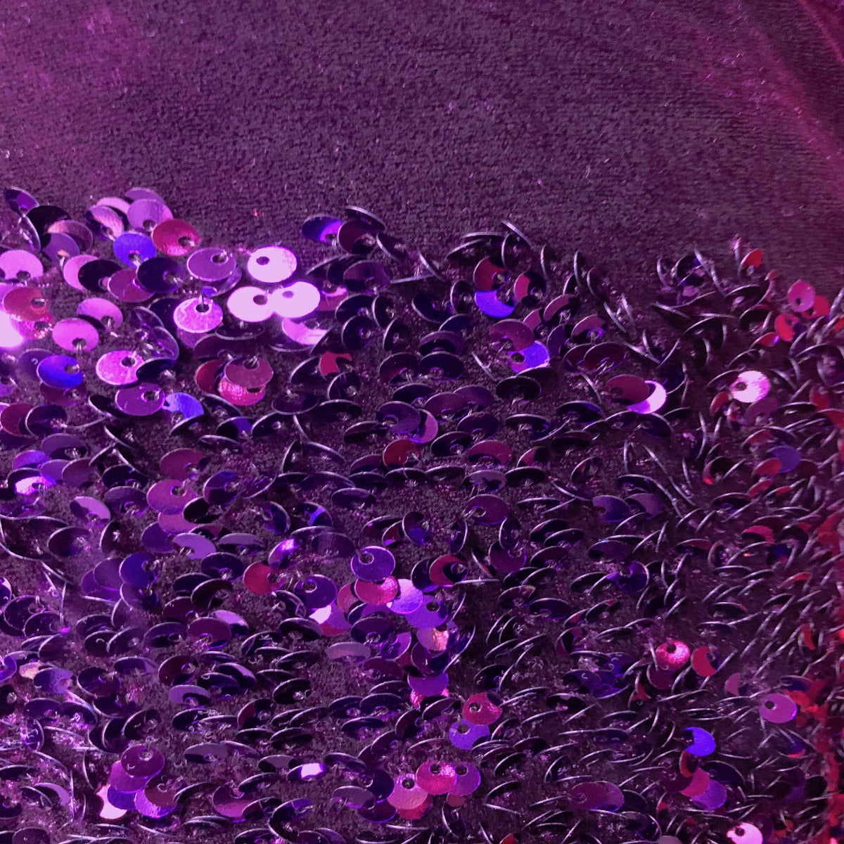 Sequins Embroidered Stretch Velvet Rodeo Fabric | Spandex Palace