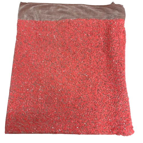 Sequins Embroidered Stretch Velvet Rodeo Fabric | Spandex Palace