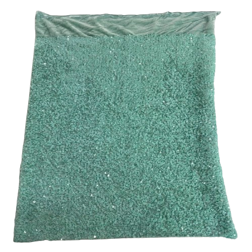 Sequins Embroidered Stretch Velvet Rodeo Fabric | Spandex Palace