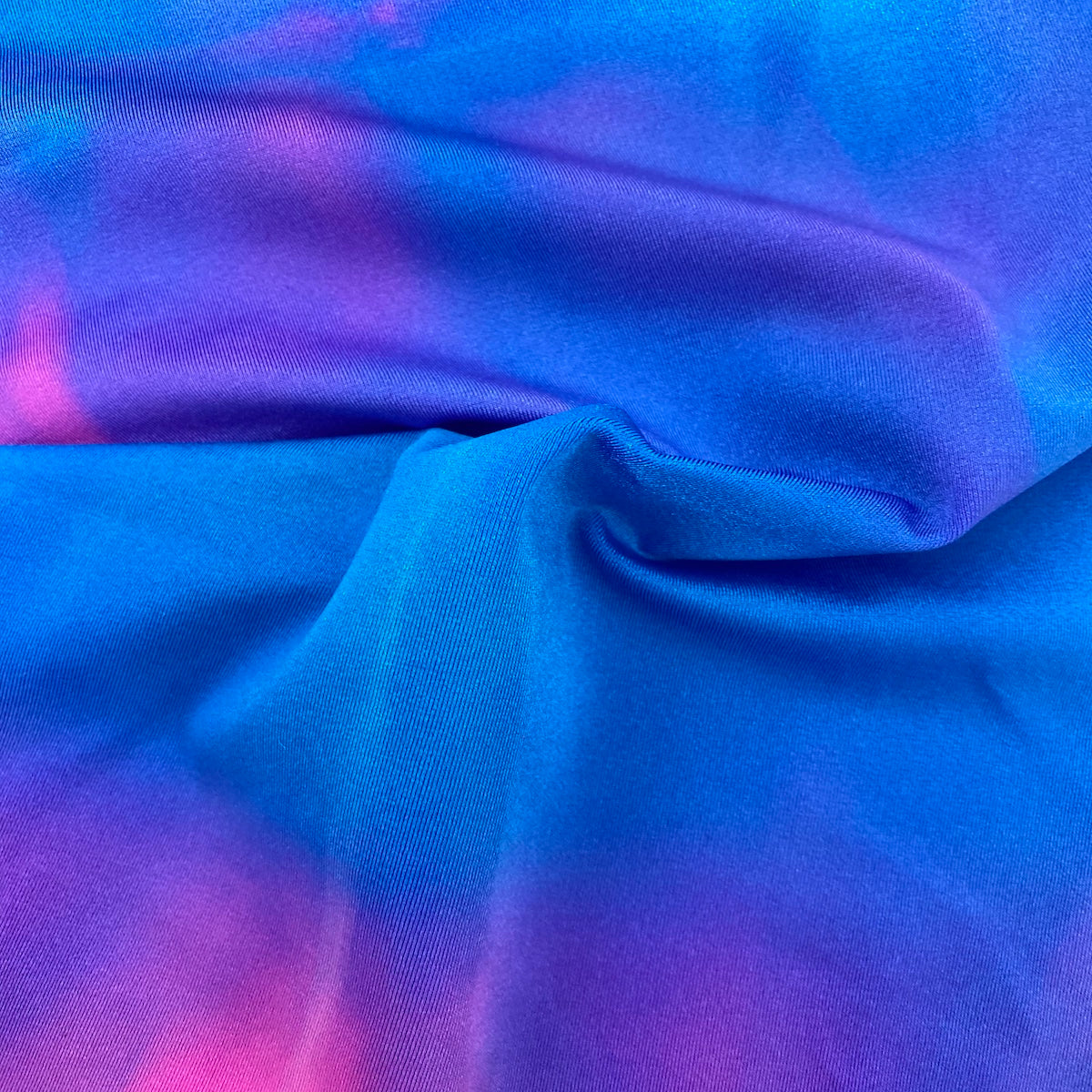 Tie Dye Nylon Spandex Fabric