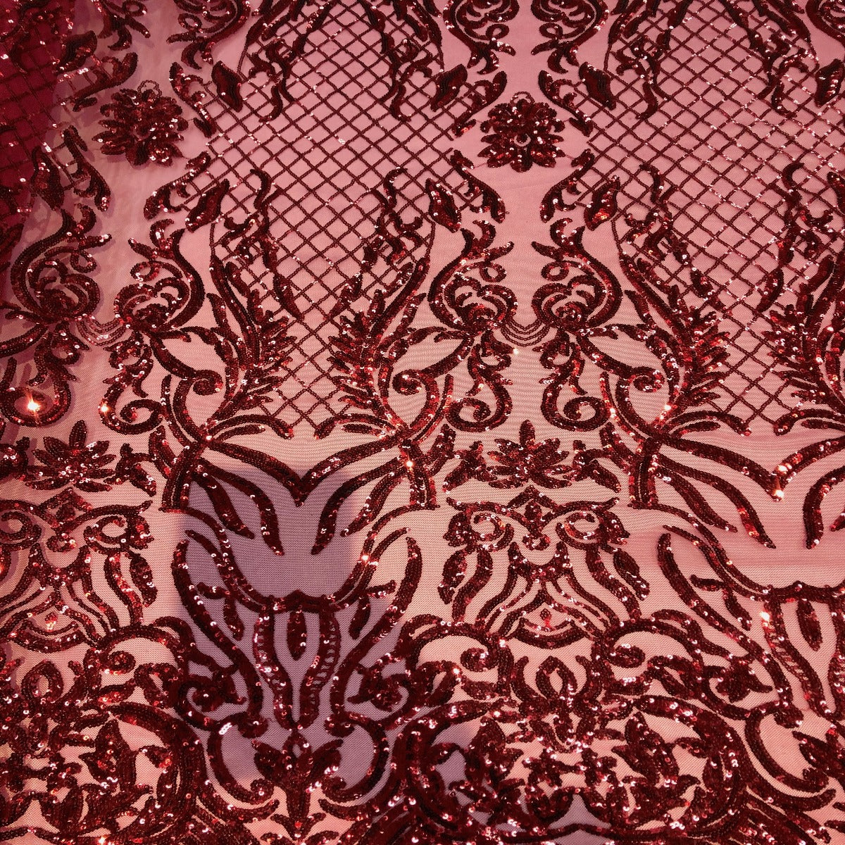 Luna Stretch Sequins Fabric