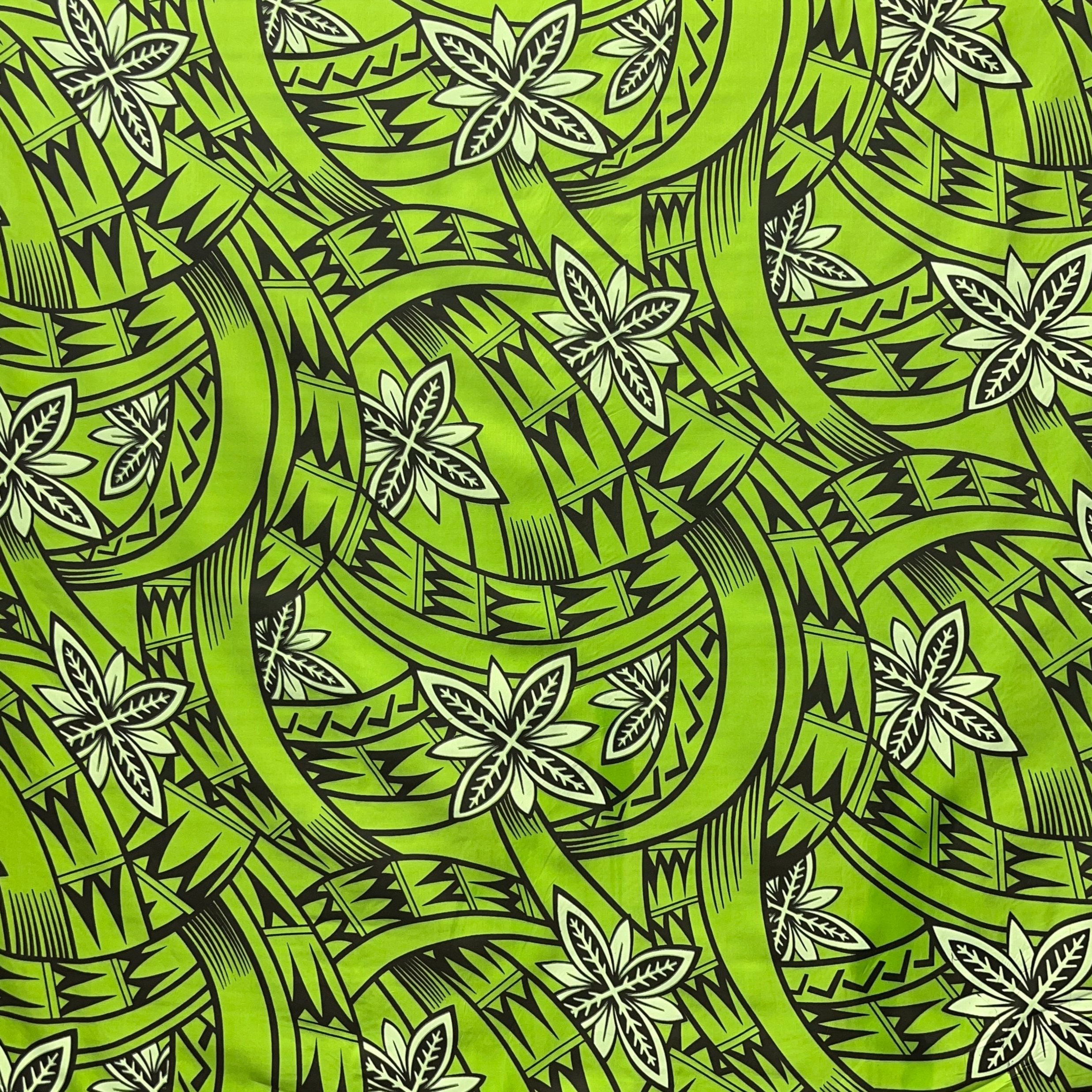 Floral Embroidered Border Fabric| Polyester