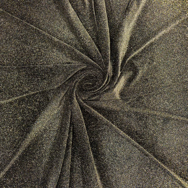 Misty Glitter Stretch Velvet | Spandex Fabric