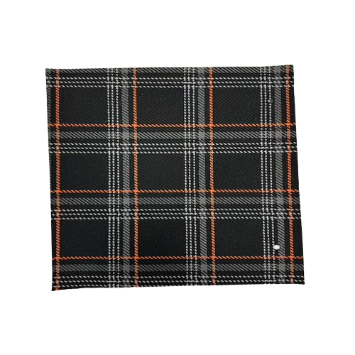 Plaid Acrylic Twill Upholstery Fabric