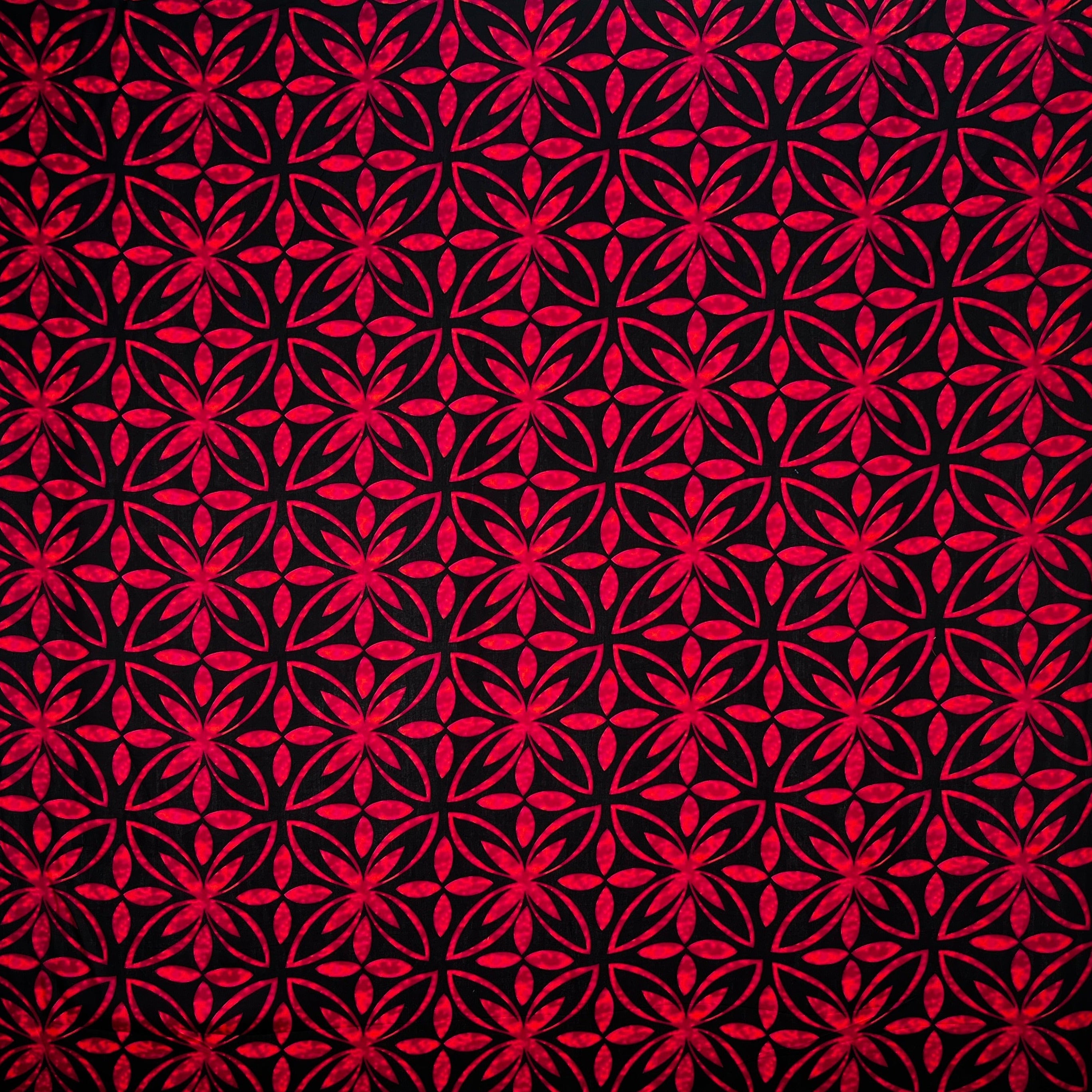 Alluring Watercolor Blossoms: Rayon Poplin Fabric | Polyester