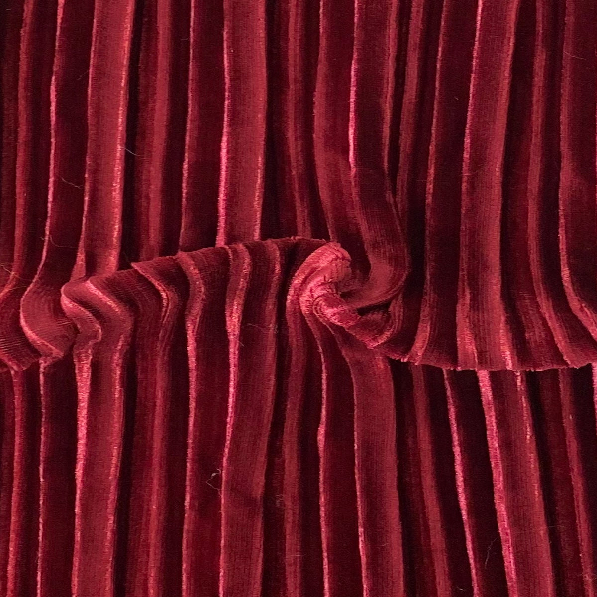 Pleated Stretch Velvet Spandex Fabric | Spandex Palace