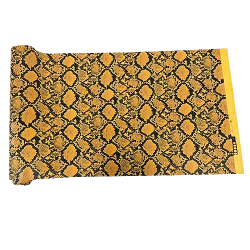 Caicos Snake Skin Faux Leather Vinyl Fabric
