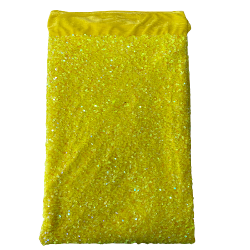 Sequins Embroidered Stretch Velvet Rodeo Fabric | Spandex Palace