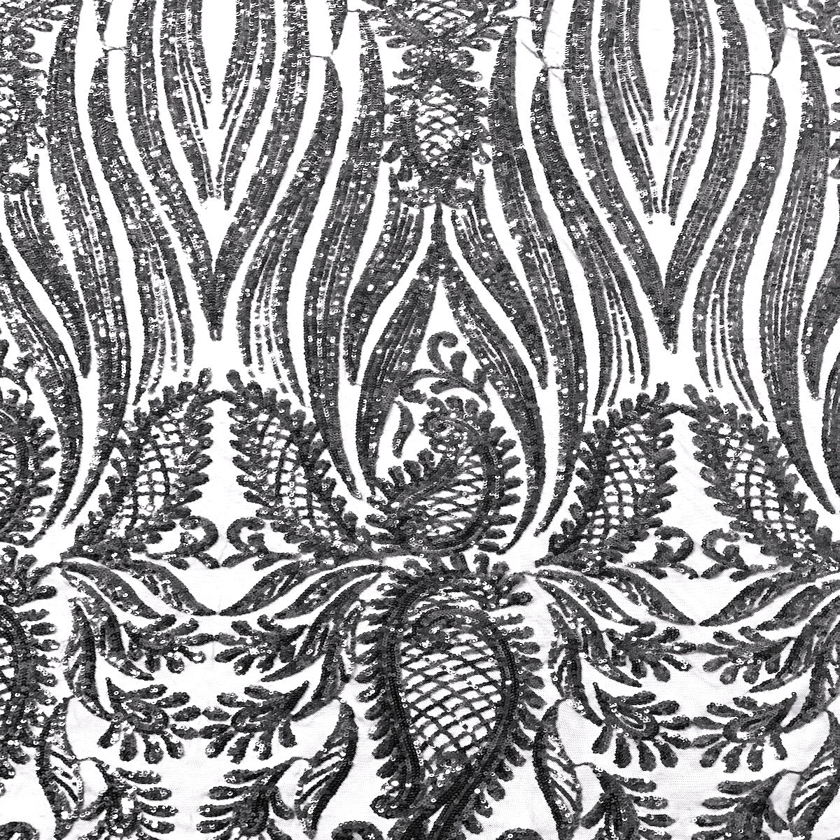 Nebill Stretch Sequins Lace Fabric | Spandex Palace