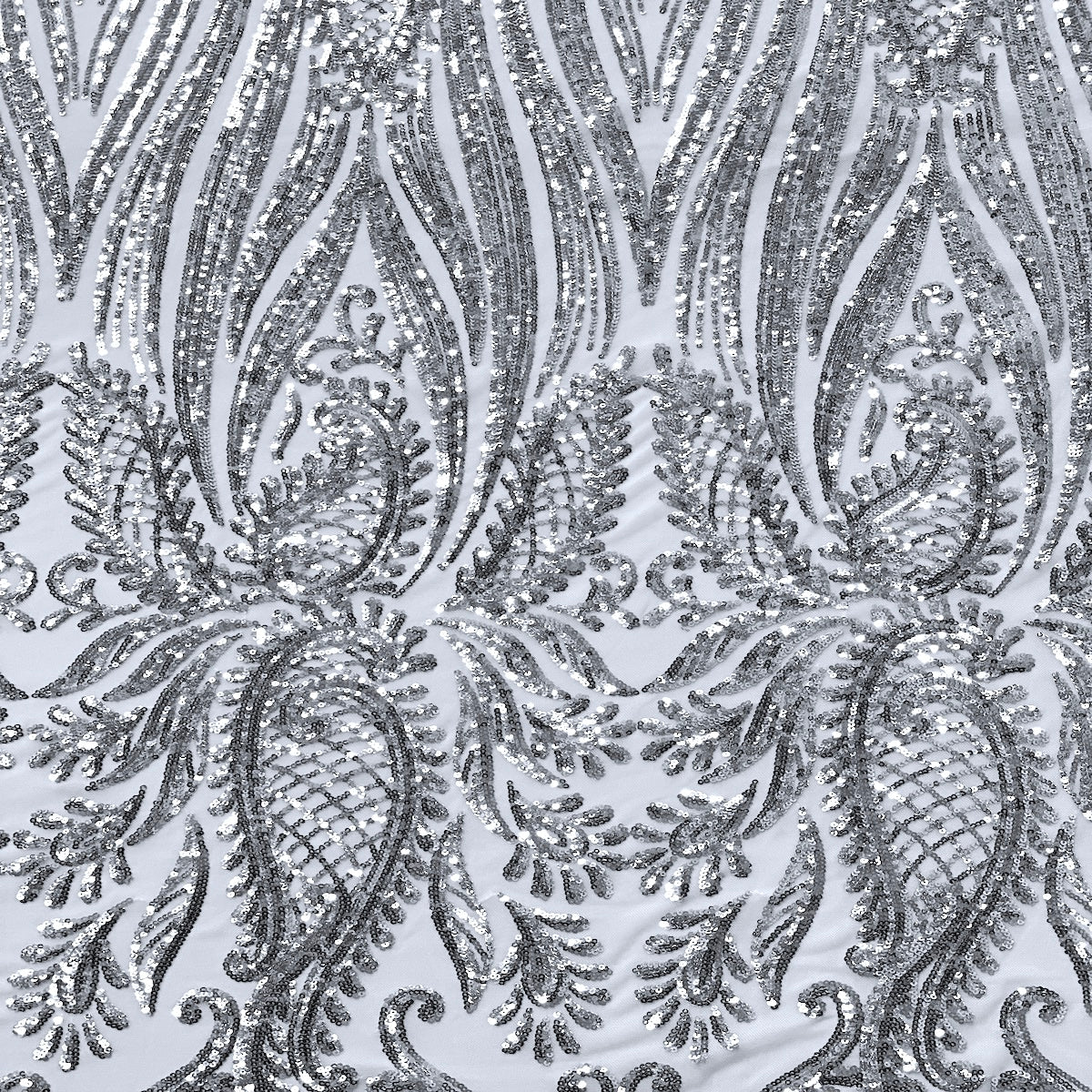 Nebill Stretch Sequins Lace Fabric
