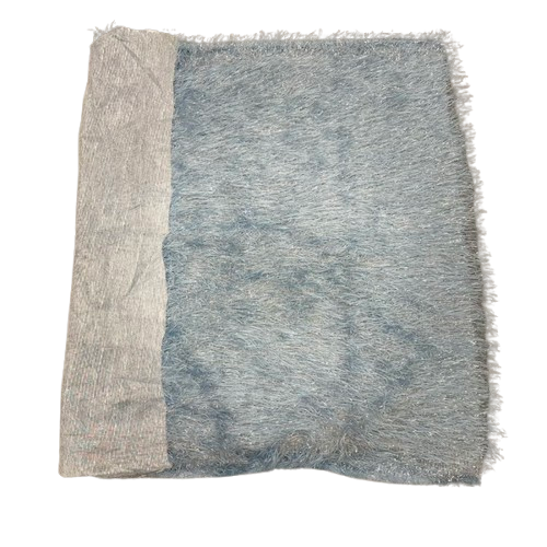 Metallic Faux Fur Tinsel Ostrich Feather Fabric | Spandex Palace