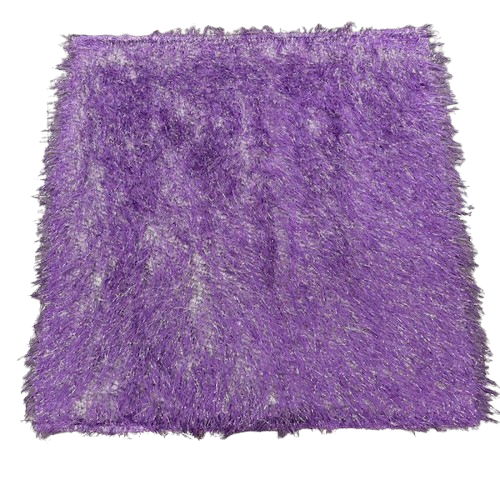 Metallic Faux Fur Tinsel Ostrich Feather Fabric | Spandex Palace