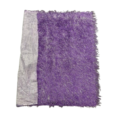 Metallic Faux Fur Tinsel Ostrich Feather Fabric | Spandex Palace