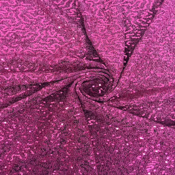 Metallic Lurex Embroidered Stretch Sequins Fabric | Spandex Palace