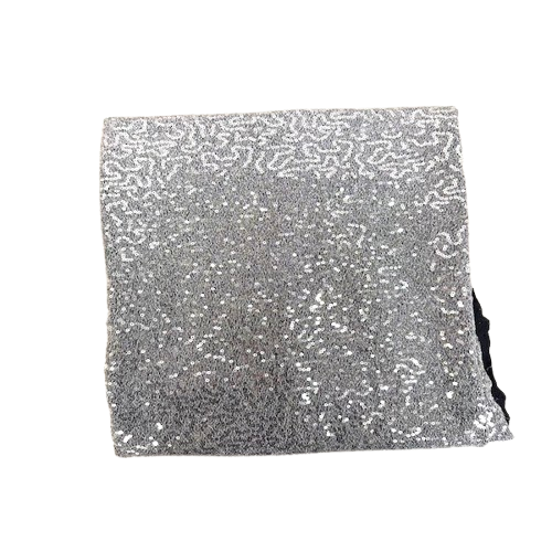 Metallic Lurex Embroidered Stretch Sequins Fabric | Spandex Palace