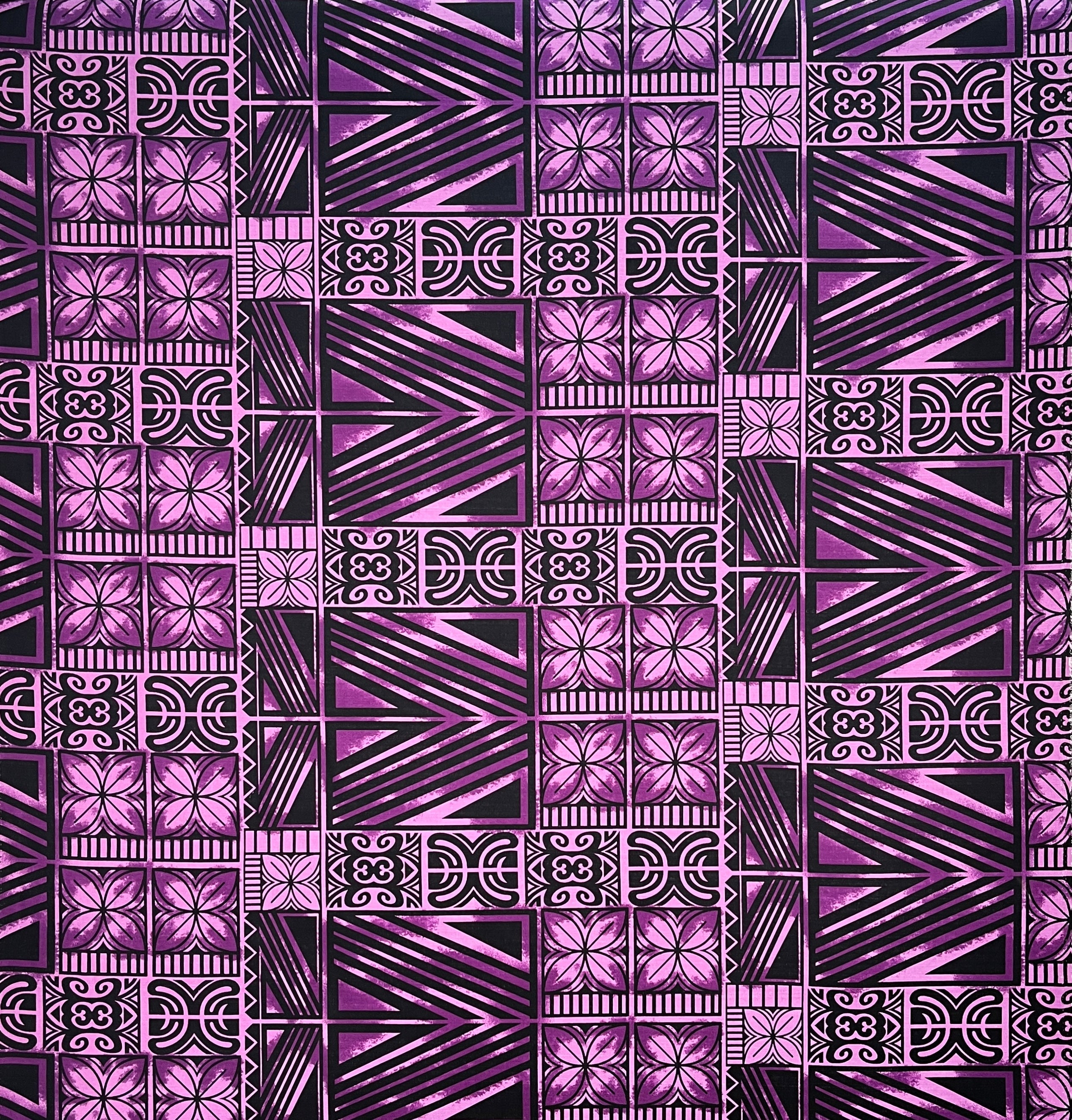 Traditional Polynesian Tapa Fabric | Light Barkcloth | Spandex Palace