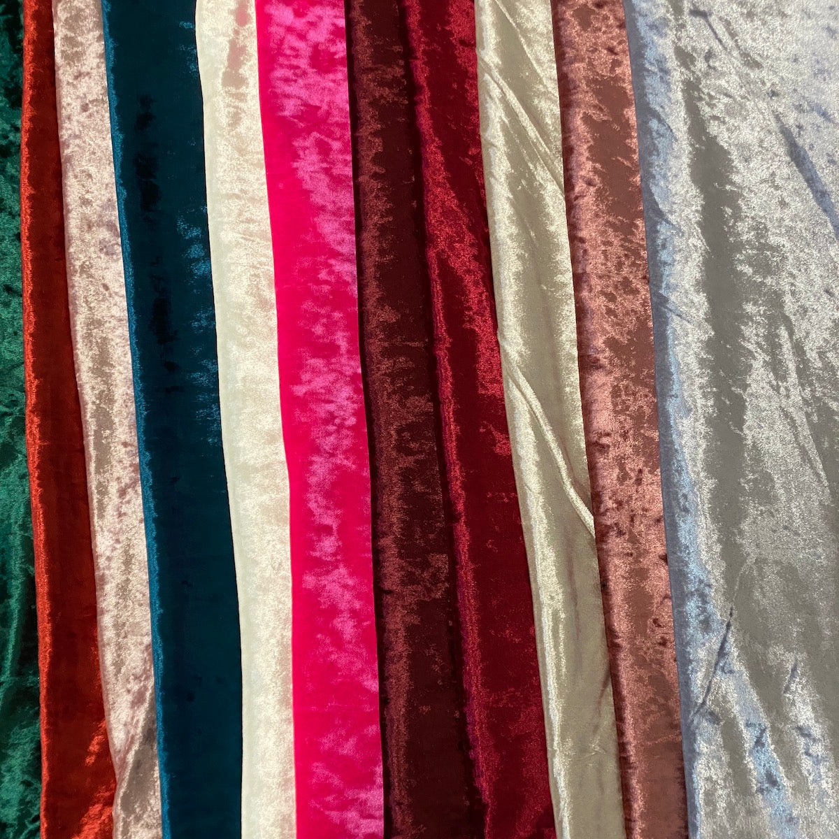 Crushed Stretch Velvet Fabric | Spandex Palace