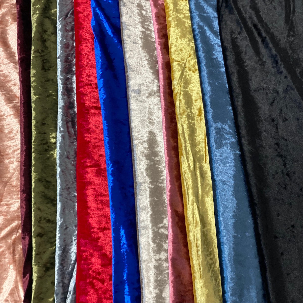 Crushed Stretch Velvet Fabric | Spandex Palace