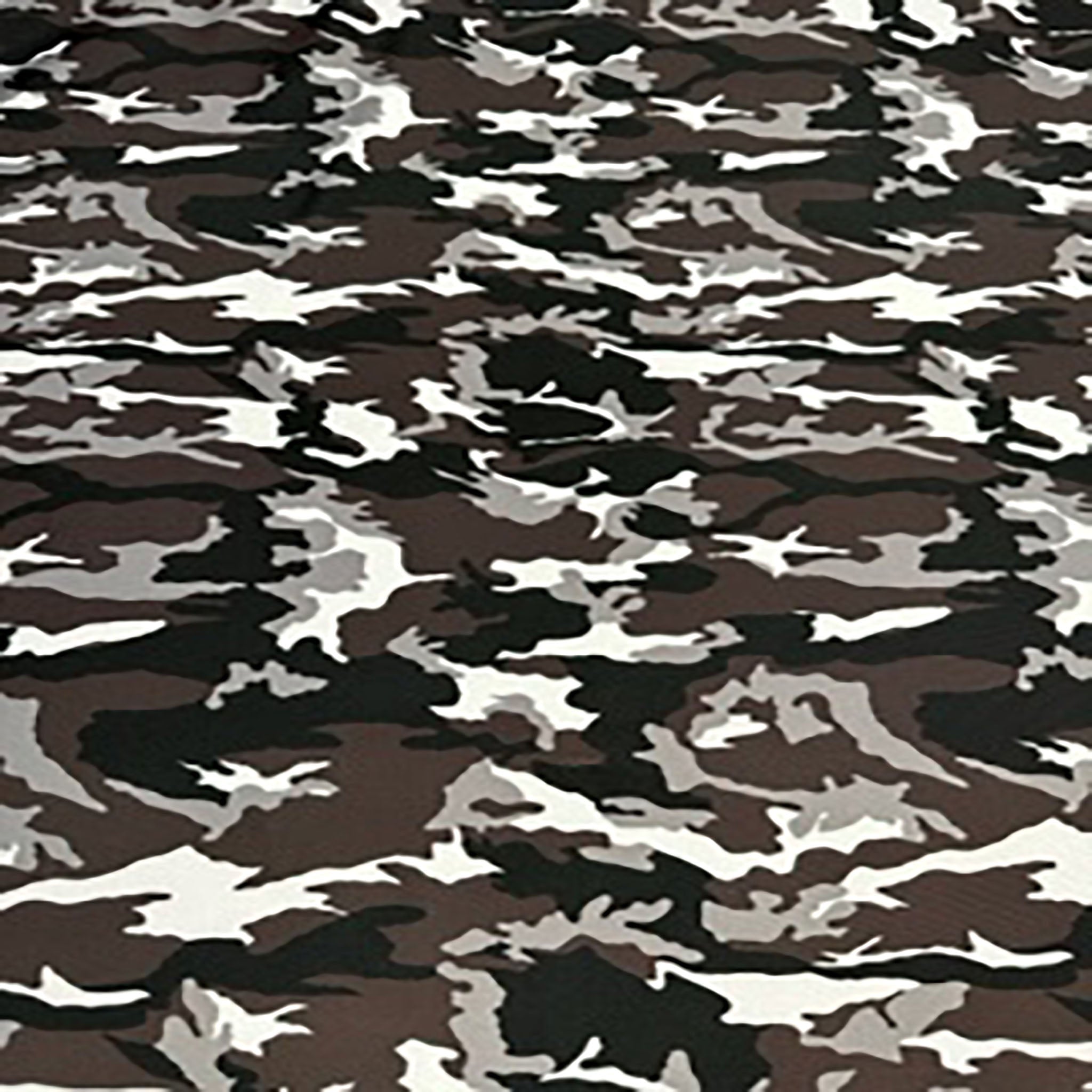Polyester Spandex Thunder Army Print Fabric | Spandex Palace Black White