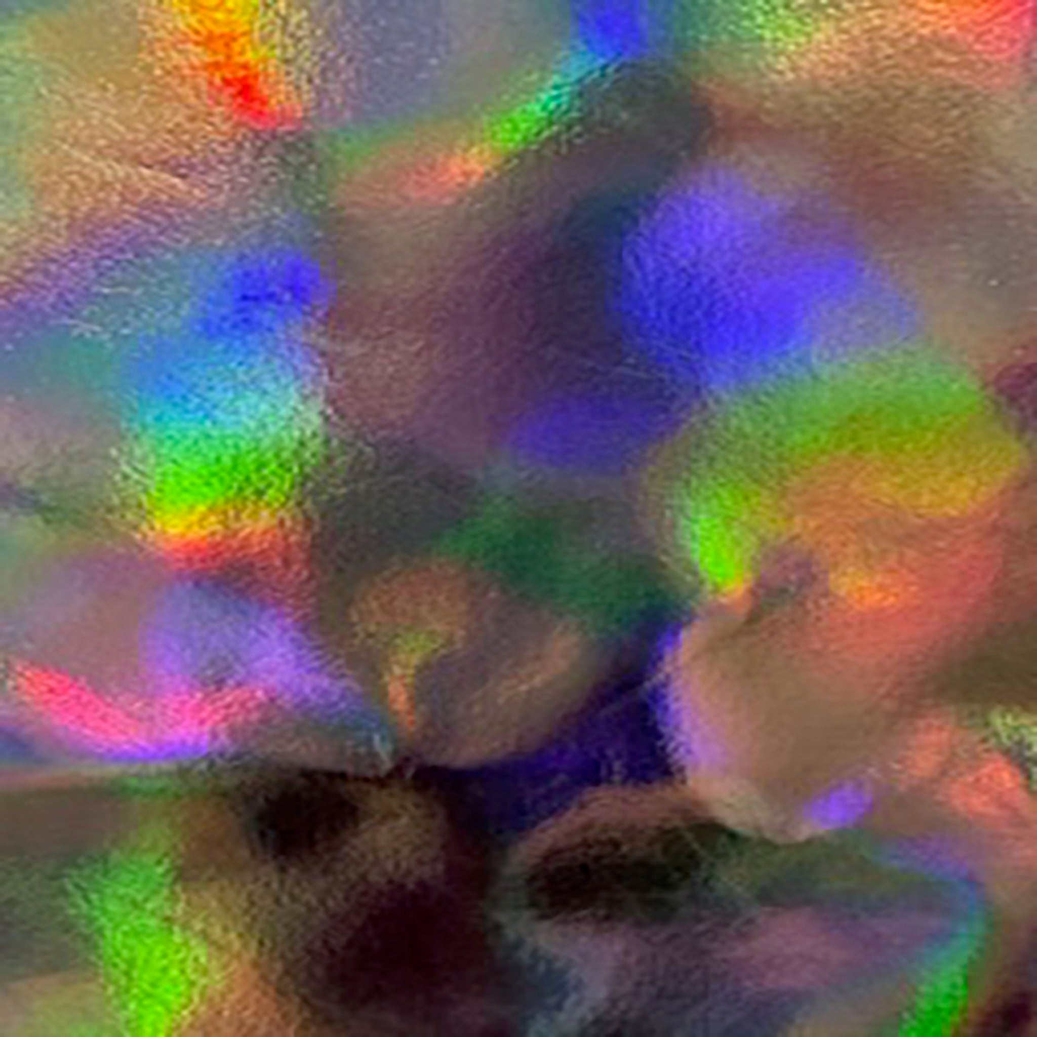 2 Way Stretch Polyester Spandex Basic Hologram| Spandex Palace Silver