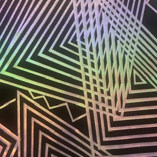 Disco Dazzle Nylon Spandex with Hologram Foil | Spandex Palace