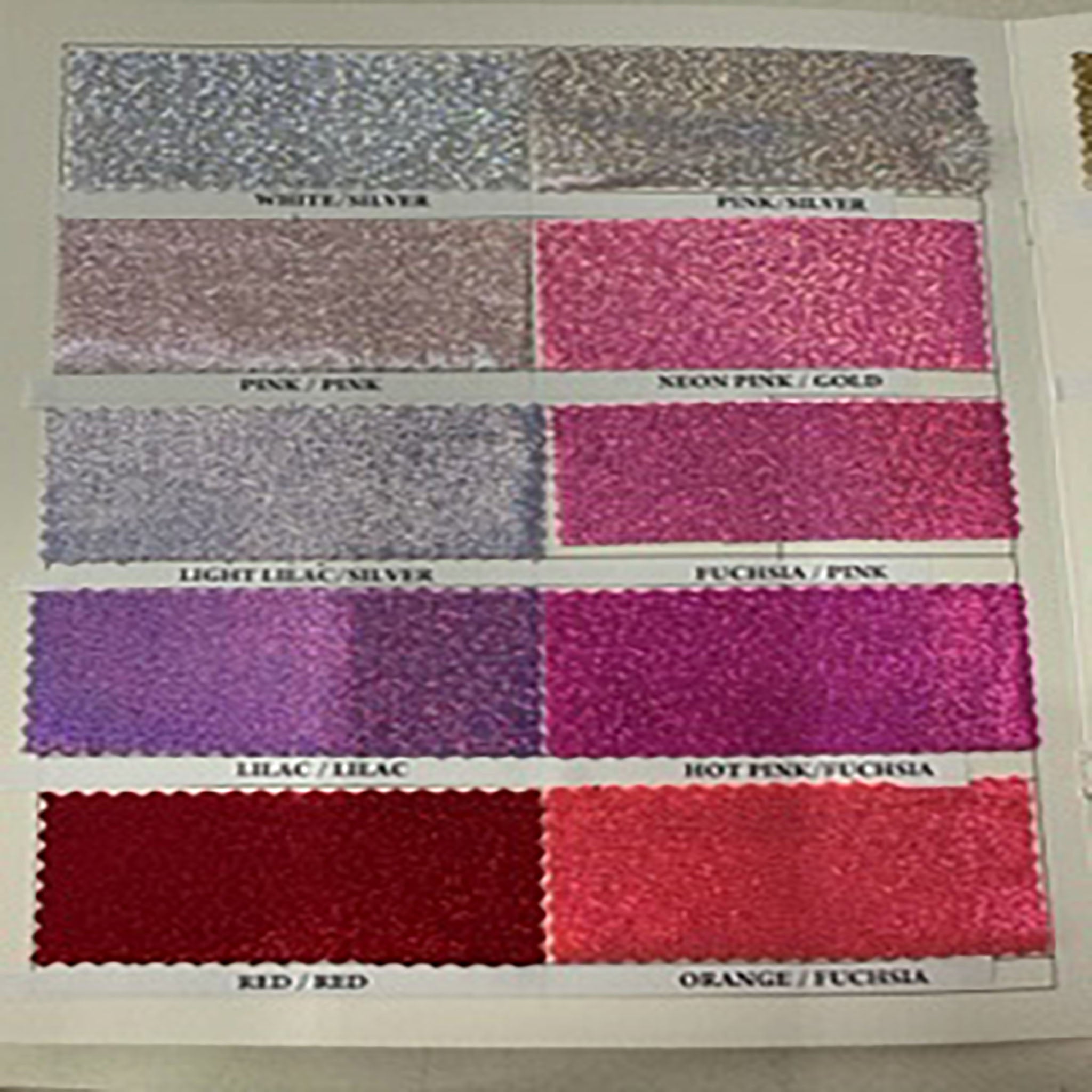 Stretch Nylon Spandex Foggy Foil Color Card | Spandex Palace page 2