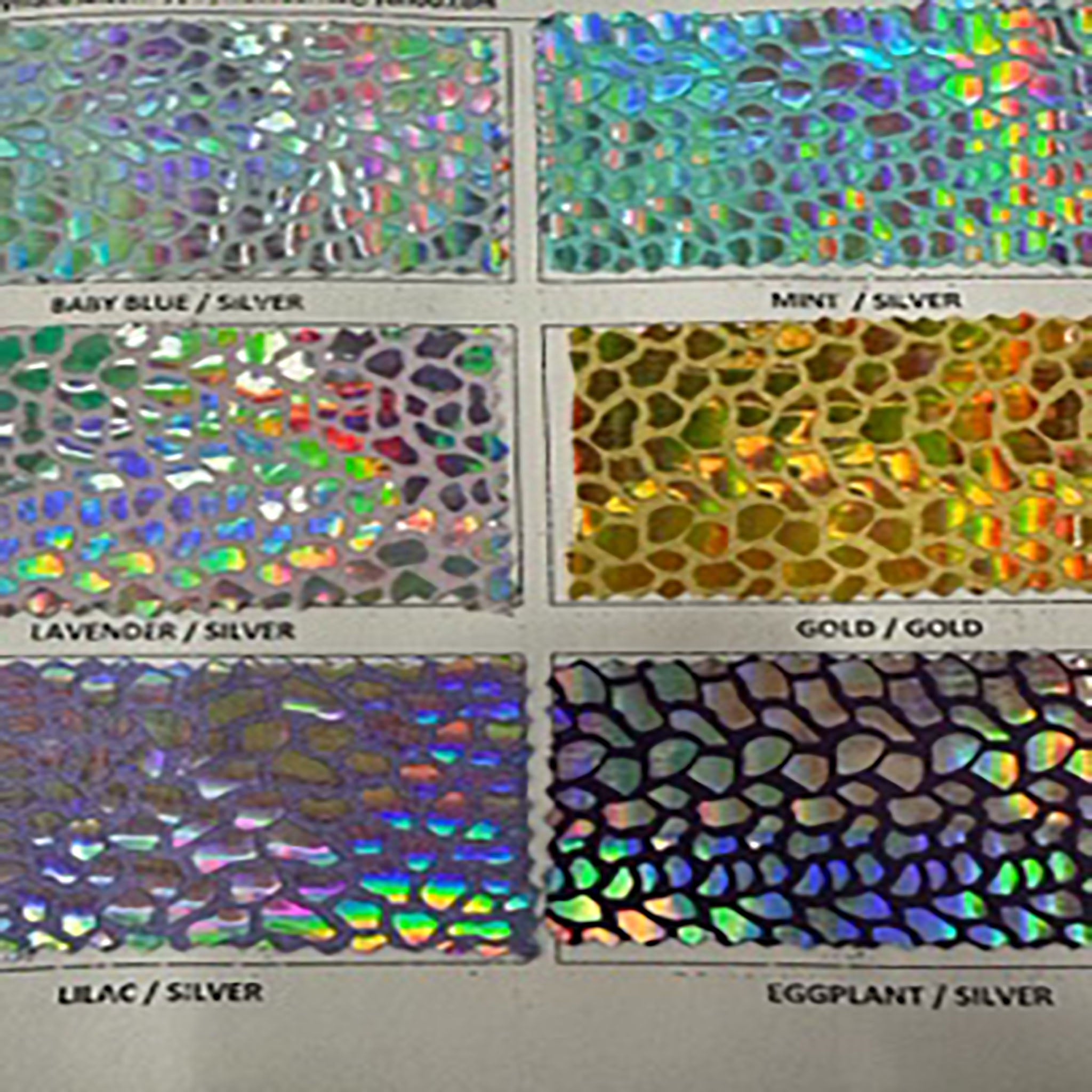 4 Way Stretch Nylon Spandex Cobra Sequin Color Card | Spandex Palace Page 2