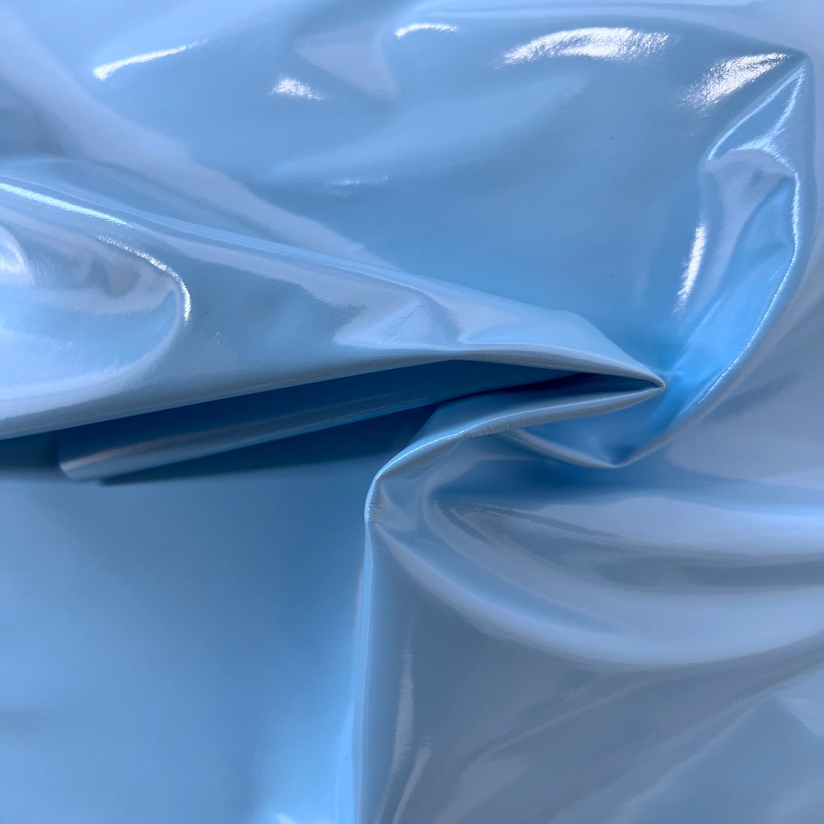 Patent Faux Leather Apparel Vinyl Fabric