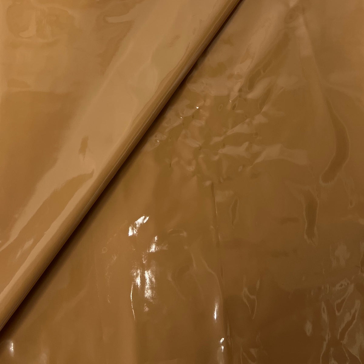 Patent Faux Leather Apparel Vinyl Fabric