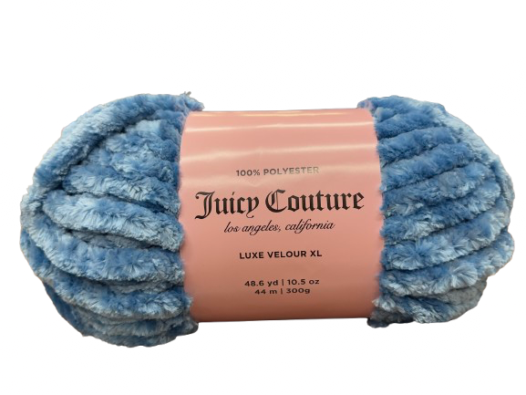 Juicy Couture Luxe Velour XL Yarn - 48.6 Yards