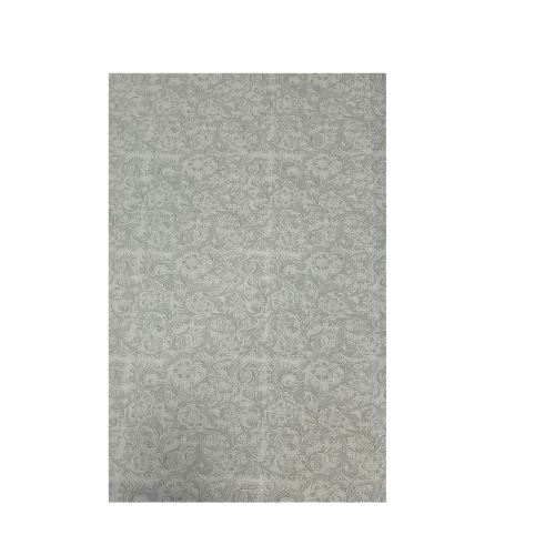 Western Floral PU Faux Leather Vinyl Fabric | Spandex Palace