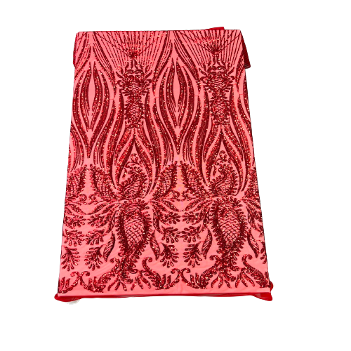 Nebill Stretch Sequins Lace Fabric | Spandex Palace
