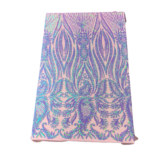 Nebill Stretch Sequins Lace Fabric | Spandex Palace