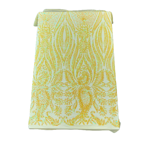 Nebill Stretch Sequins Lace Fabric | Spandex Palace