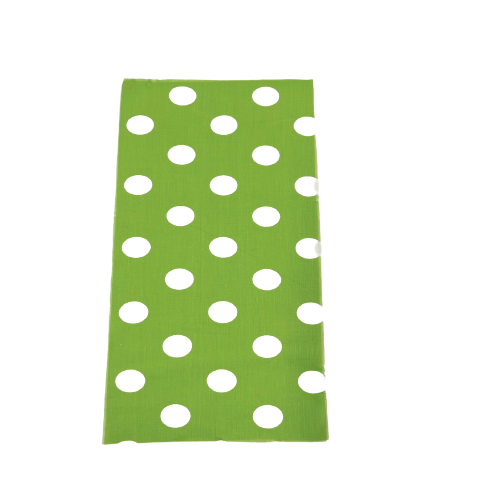 Big Polka Dot Printed Poly Cotton Fabric | Spandex Palace