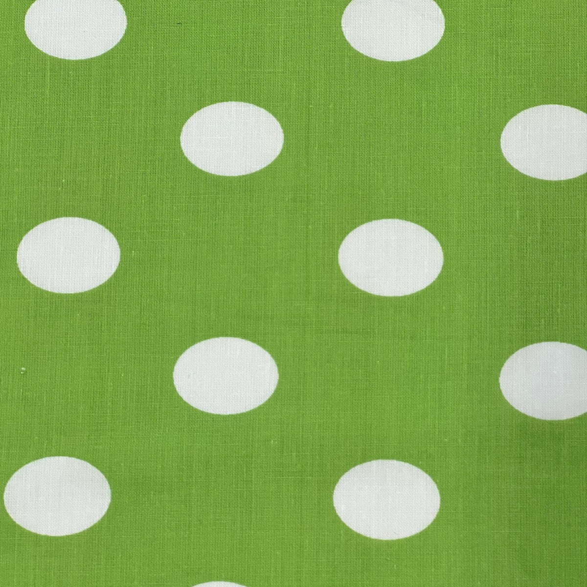 Big Polka Dot Printed Poly Cotton Fabric | Spandex Palace