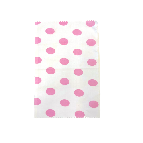 Big Polka Dot Printed Poly Cotton Fabric | Spandex Palace