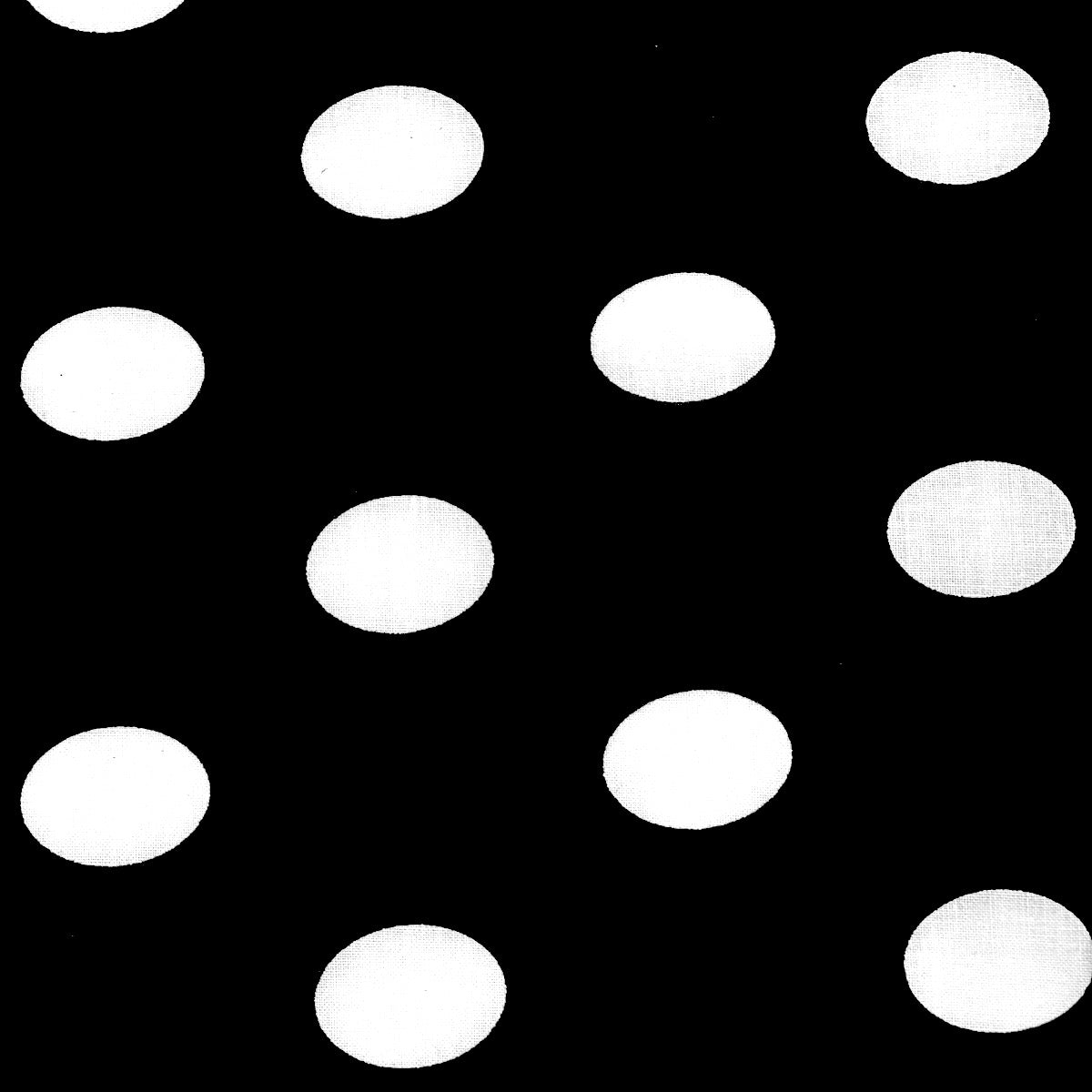 Big Polka Dot Printed Poly Cotton Fabric | Spandex Palace
