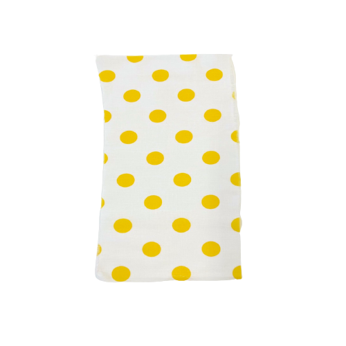 Big Polka Dot Printed Poly Cotton Fabric | Spandex Palace