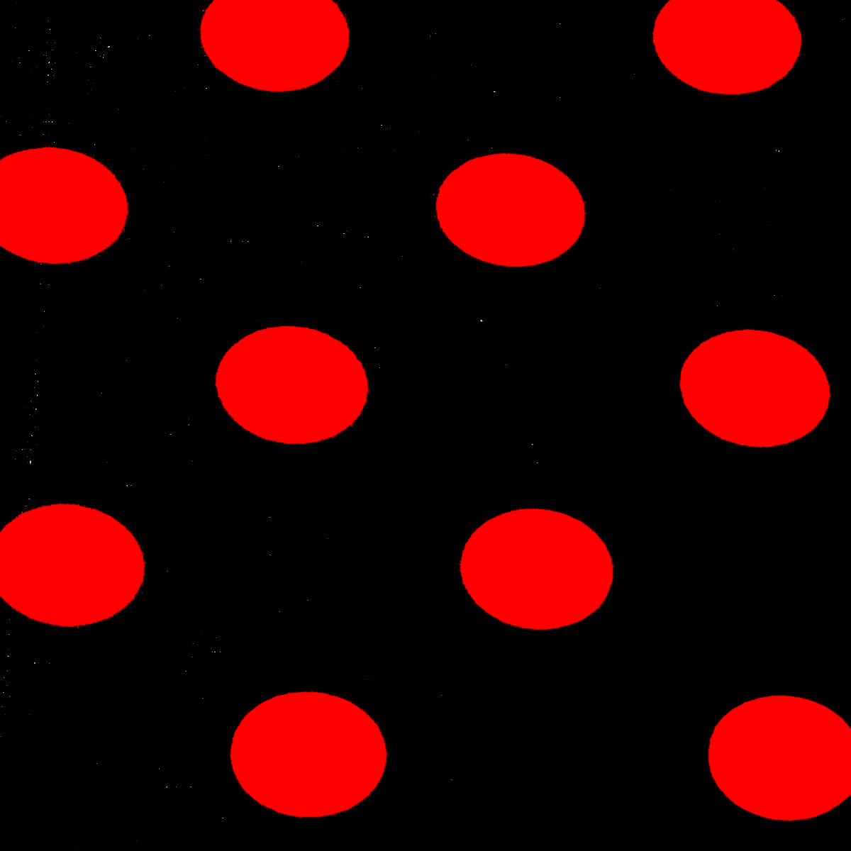 Big Polka Dot Printed Poly Cotton Fabric | Spandex Palace